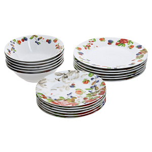 Столовый набор Ягодный сад Matissa, 18 предметов 000000000001132245