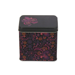 Банка для сыпучих продуктов 600мл НОВЫЙ АРГУМЕНТ Бута лиловая жестяная 000000000001102866