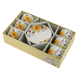 Набор чайный 12 предметов (чашка 300мл-6шт/блюдце-6шт) M25300 000000000001192122