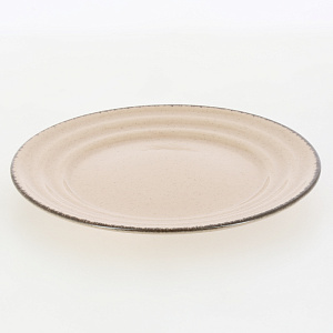 Тарелка обеденная 25см DE'NASTIA TUANA персиковый фарфор 000000000001209927