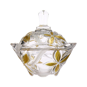 Шкатулка Ангелина SOGA, золотой, 12 см 000000000001101535