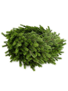 Гирлянда 180 см хвойная для декора зеленая 000000000001228792