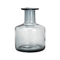 Ваза 16см Verre серая стекло 000000000001224290