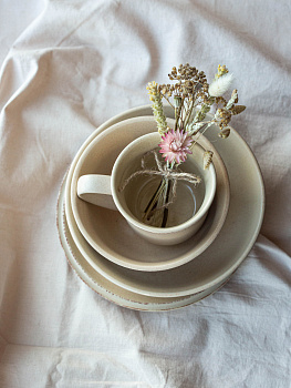 Тарелка десертная 21см ND PLAY Поттери фарфор 000000000001214602