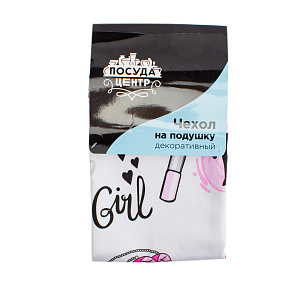 Чехол на подушку ПОСУДА ЦЕНТР декоративный 45x45см Париж 100%Хлопок PC02357 000000000001200511