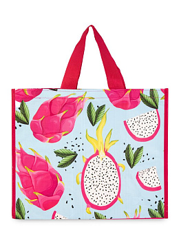 Сумка шоппер 40х32х21см фрукты полипропилен 000000000001227593