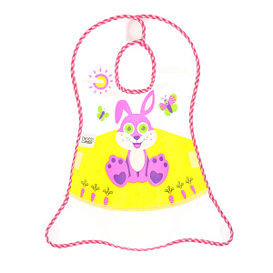 Большой нагрудник с карманом на липучке В мире животных Lubby, от 6 месяцев 000000000001135497