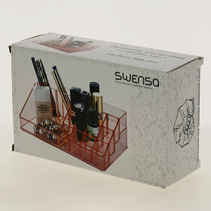 Органайзер д/хранения косметики LILLY розовый, пластикSWP-0940RS 000000000001192310