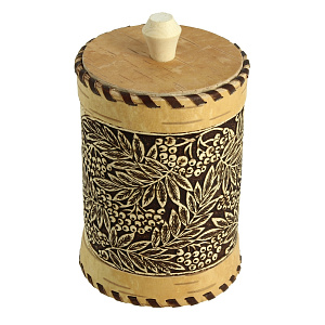 Туес Сибирский Сувенир, 8х8х12 см, береста 000000000001146571