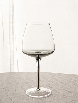 Бокал для вина 600мл DE'NASTIA Gravity графит стекло 000000000001228687