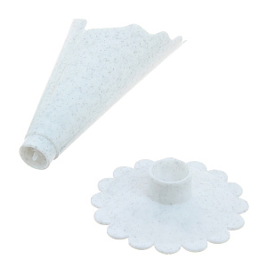 Салфетница 7,4х7,4х15,2см MARTIKA листок пластик 000000000001067349