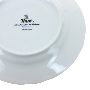 Десертная тарелка Серый Орнамент Люкс Хауз, 19 см 000000000001003638