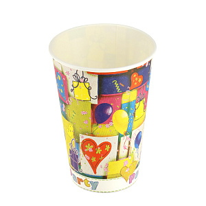 Набор одноразовых стаканов Пати Микс Pap Star, 200мл, 10 шт. 000000000001142471