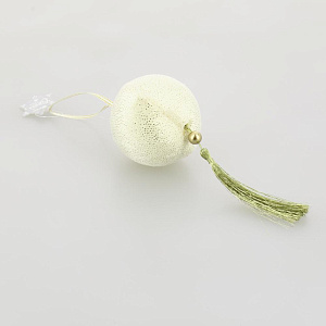Декоративное украшение Шар с кисточкой 5см DARLENS золото 000000000001209877