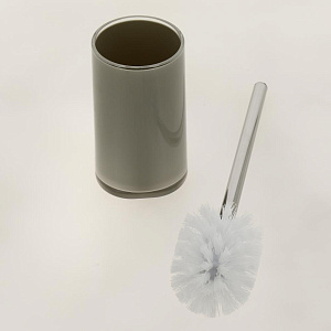 Щётка для унитаза DE'NASTIA трапеция бежевый пластик 000000000001200444