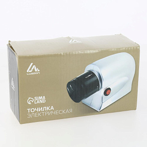 Ножеточка электрическая LUAZON HOME LTE-01 для ножей/ножниц/отверток 220В серая металл пластик 000000000001206783