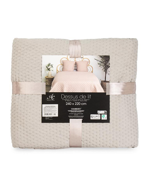 Покрывало 220х240см двустороннее в ассортименте микрофибра полиэстер 000000000001229208