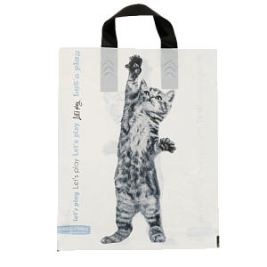 ПАКЕТ 28х34/60мкм ручка петля ПВД Давай дружить (25/500) 000000000001200997