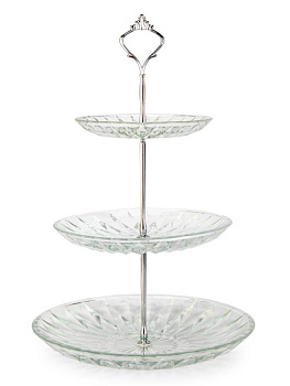 Этажерка-фруктовница 3 яруса стекло 000000000001228240