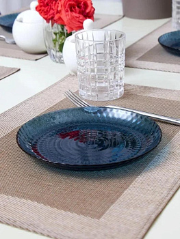 ИДИЛЛИЯ Тарелка десертная 19см LUMINARC Лондон топаз Т стекло 000000000001207395