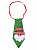 Новогоднее украшение Зеленый галстук на шею из нетканого материала (полиэфирные волокна) / 20x8,5x1см арт.78612 000000000001191300