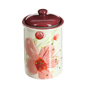 Банка для сыпучих продуктов Вишня Veda Tableware, 0.5л 000000000001124196