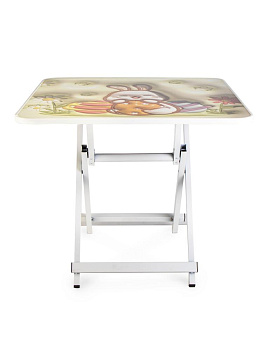 Столик 60х60х52см ST 3D складной зайка железо/МДФ 000000000001227146