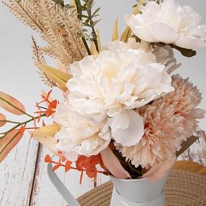 Цветок искусственный букет Аврора 44см 000000000001218400