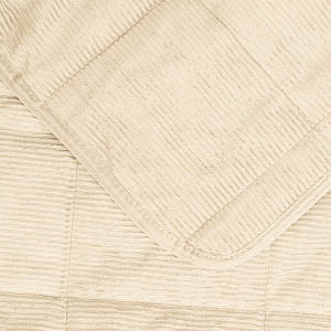 Покрывало 200x240см DE'NASTIA молочный вельвет полиэстер 000000000001218851