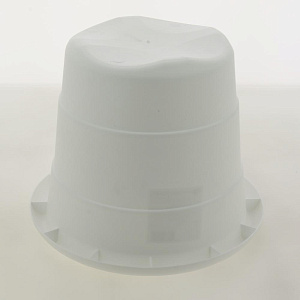 Горшок 7л h220мм D270мм GARDENPLAST ПРИМУЛА белый пластик 000000000001207383