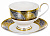 Набор чайный фарфор 12шт 6чашек 230мл+6 блюдец круглая подарочная упаковка САКСОНИЯ BALSFORD 125-14001 000000000001195499