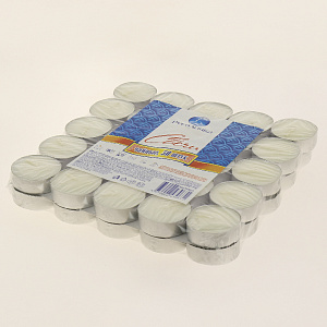 Свечи чайные 50шт РУСАЛОЧКА парафин 000000000001189294