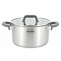 Кастрюля с крышкой 2,4 литра SERVITTA серия Porto Sr0307 000000000001225539