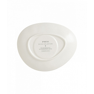 Пара чайная 250мл/блюдце DE'NASTIA Оливки черно-белый фарфор 000000000001225117