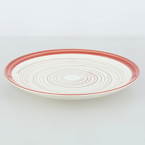 Тарелка обеденная 27см ELRINGTON АЭРОГРАФ Янтарный день керамика 000000000001210596