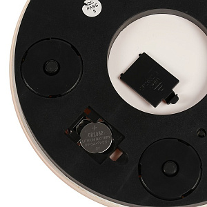 Весы электронные кухонные LuazON LVK-701 до 7 кг, круглые, стекло, "Апельсин"   3549050 000000000001186381