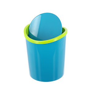 Настольный контейнер для мусора Idea, бирюзовый, 1.6л 000000000001129757