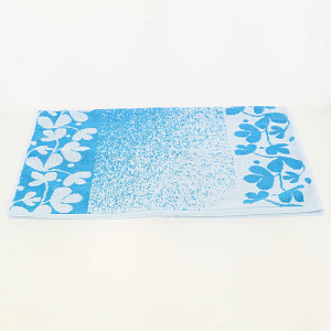 Полотенце махровое Privilea, 50*70,100% хл,арт.10С50 Клевер,бирюзовый.Произ-во  Беларусь 000000000001184463