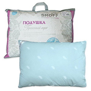 Ткань верха-тик 100%хл.Наполнитель-50%пух,50%перо водоплавающей птицы. 000000000001188893