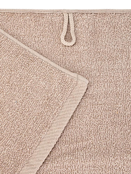 Полотенце махровое 70х130см СОФТИ бордюр 3 полоски светло-розовый хлопок 100% 000000000001215920