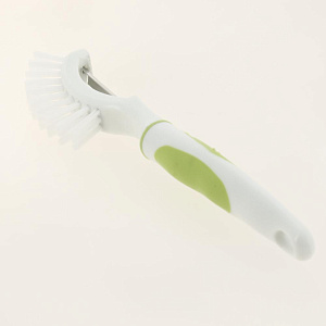 Овощечистка со щеткой APOLLO "Brush" предназначена для удаления кожуры с овощей фруктов нержавеющая сталь 201 пластик PP пластик TPR BRS-20 000000000001201025