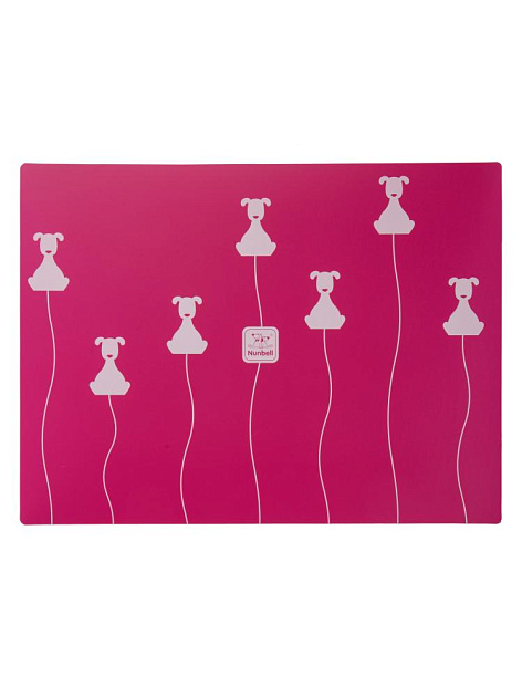 Коврик под миски/лоток 40х30см для животных собачки в ассортименте ПВХ 000000000001229129