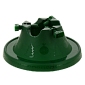 Подставка для елки с винтами зеленая пластик Н0201