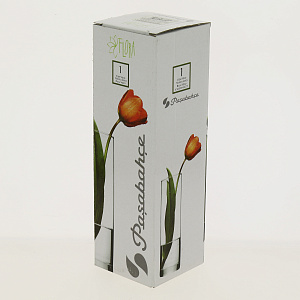 Ваза (цилиндр уз.) h270 декор.7855/270/77-005 000000000001184779