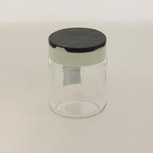 Диспенсер для соли/перца/специй 212мл FACKELMANN Style серая крышка стекло 000000000001194398