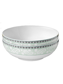 Набор салатников 2шт 16см ESPRADO Arista Blue костяной фарфор 000000000001181565