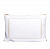 Подушка 48x70см LUCKY белый с бежевой атласной вставкой искусственный Лебяжий пух/полиэстер 000000000001210038