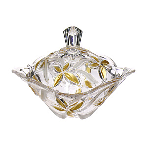 Шкатулка Ангелина SOGA, золотой, 12 см 000000000001101535