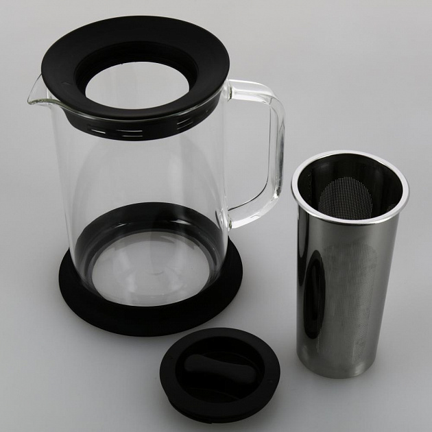Чайник заварочный 1500мл с металлическим фильтром CRISTELLE Elegant стекло Cr2341 000000000001203327