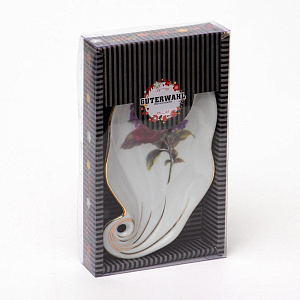 Икорница 18,5х10,3х2,1смGUTERWAHL Party Time Утренняя роза фарфор 000000000001197798